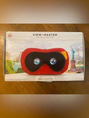 View Master Red VR Headset Starter Pack
